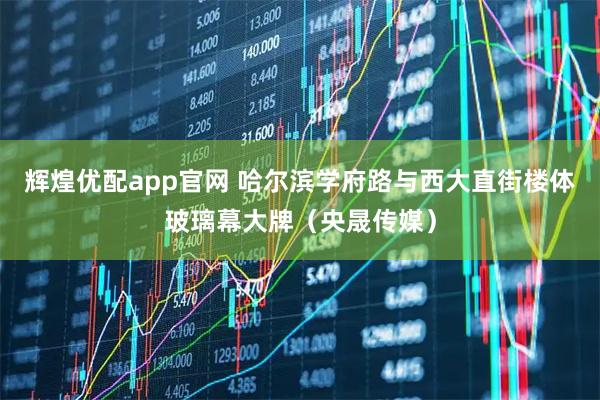 辉煌优配app官网 哈尔滨学府路与西大直街楼体玻璃幕大牌(央晟传媒)